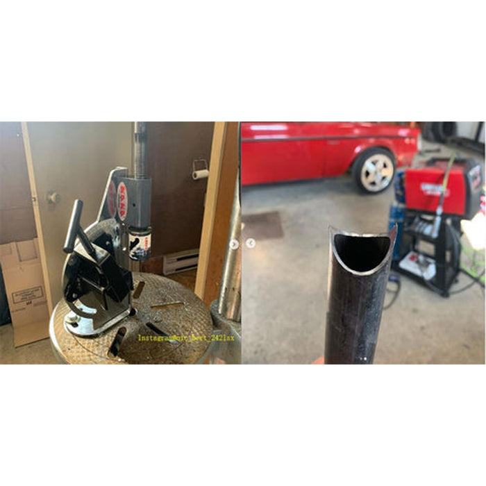 PN-1/2 A Aluminum Frame Pipe and Tube Notcher