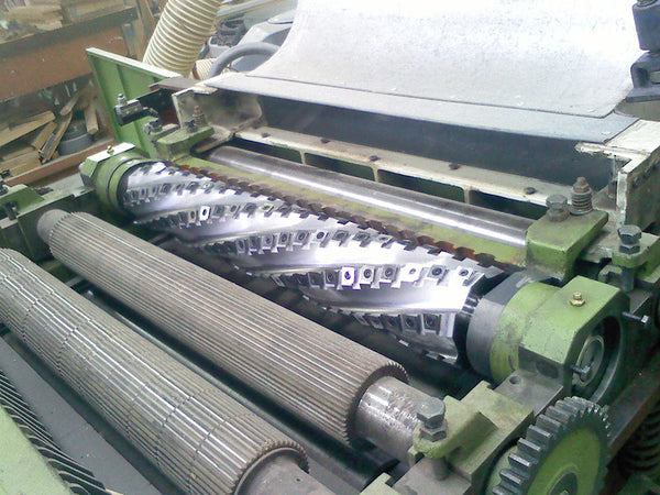 Sheartak Spiral Cutterhead for Forte PX-632  Planer Thicknesser by  IIDA KOGYO Co., Ltd. Japan