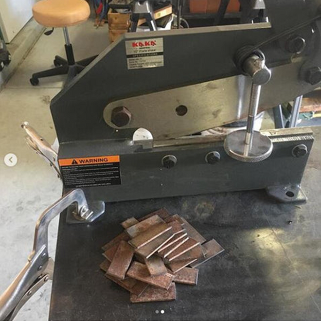 10-Inch Sheet Metal Plate Shear HS-10