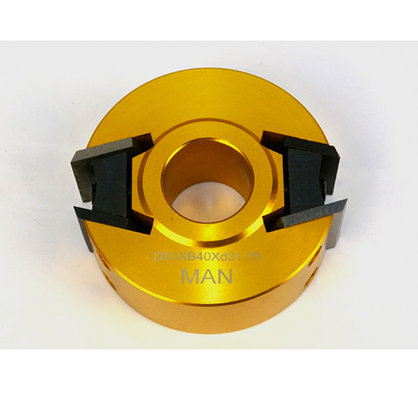 93x40x31.75mm Multi Profile ALUMINUM Cutterheads - Sheartak Tools