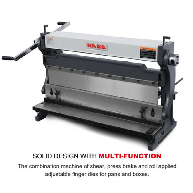 30 Inch 3 In 1 Brake Shear and Slip Roll