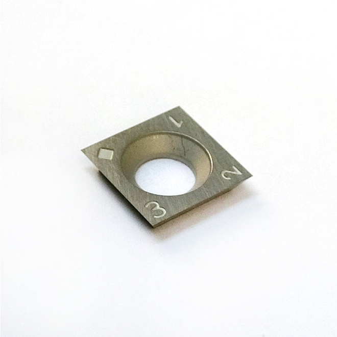 13x13x2.5mm Reversible Square Carbide Insert