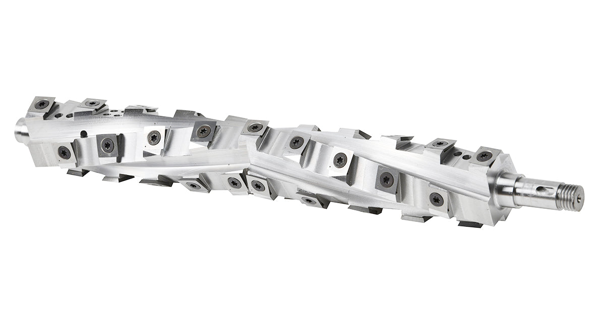 Spiral Cutterhead for Ridgid TP1300 13-inch Thickness Planer
