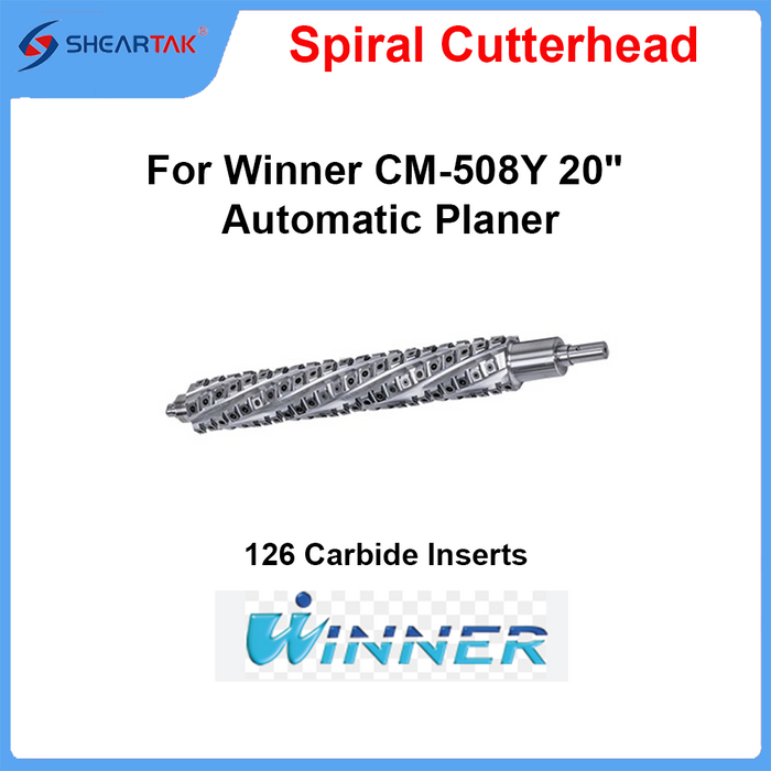 Spiral Cutterhead for Winner 20" Planer
