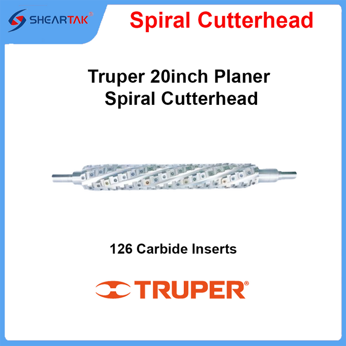 Truper 20inch Planer Spiral Cutterhead