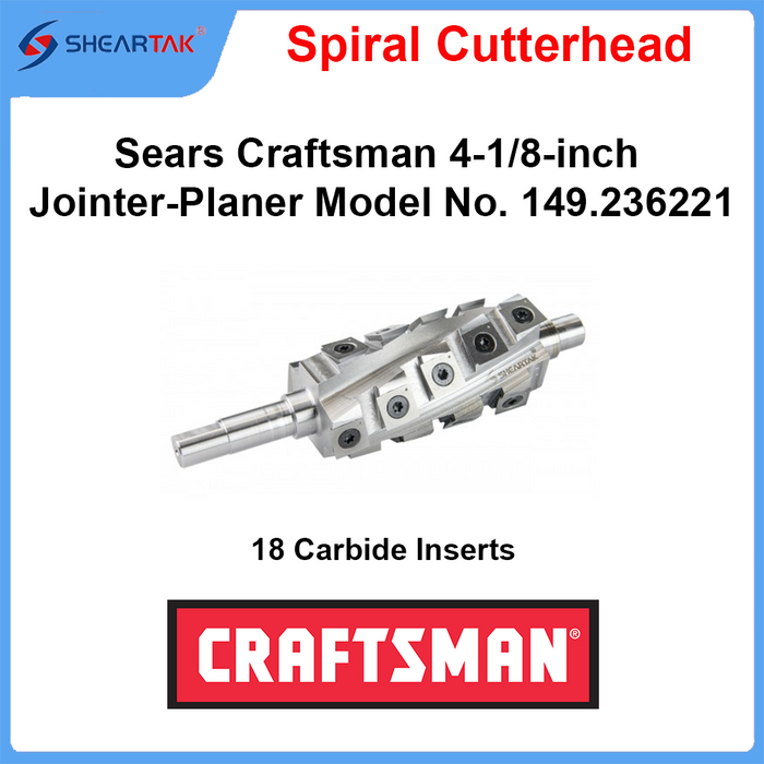 Sears Craftsman 4-1/8-inch Jointer-Planer Model No. 149.236221 - Sheartak Tools
