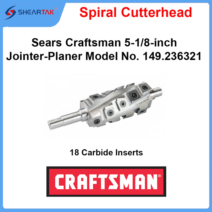 Sears Craftsman 5-1/8-inch Jointer-Planer Model No. 149.236321