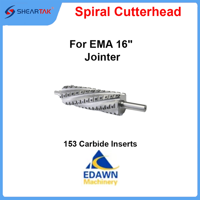 Spiral Cutterhead for EMA 16" Jointer