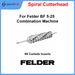 Spiral Cutterhead for Felder BF 5-25 Combination Machine - Sheartak Tools