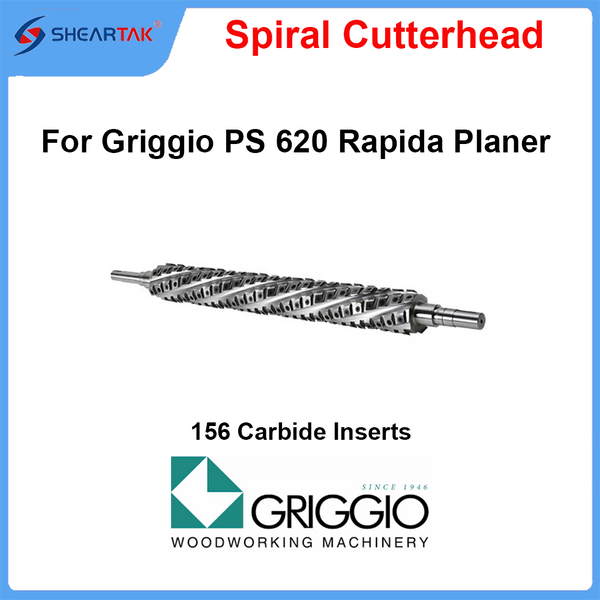 Spiral Cutterhead for Griggio PS 620 Rapida Planer