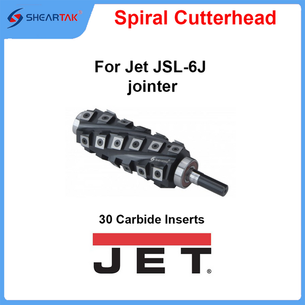 Spiral Cutterhead for  Jet JSL-6J jointer
