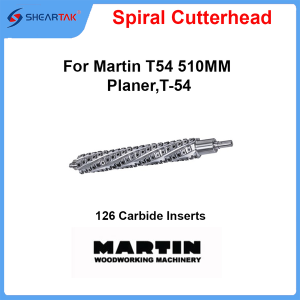 Spiral Cutterhead for Martin T54 510MM Planer,T-54