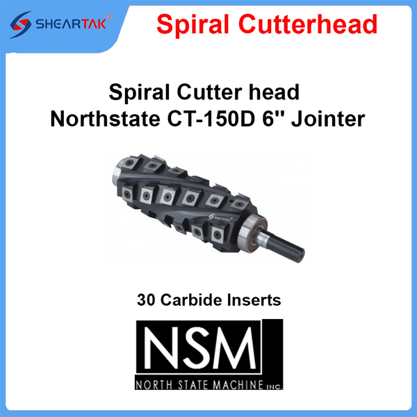 Spiral Cutterhead Northstate CT-150D 6'' Jointer