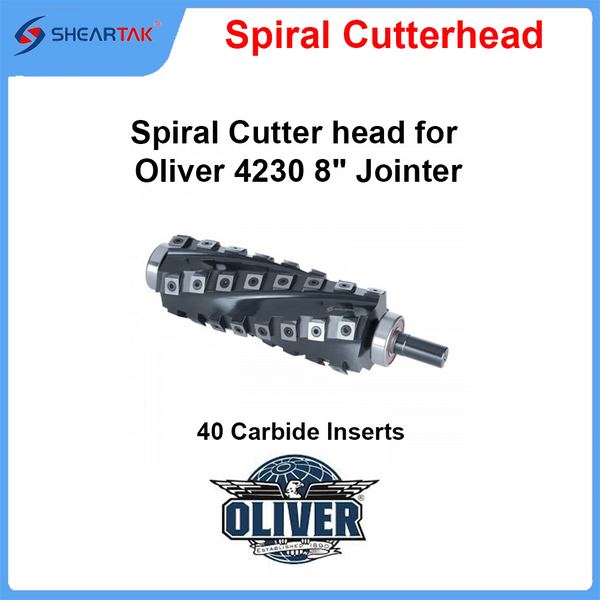 Spiral Cutterhead for Oliver 4230 8" Jointer