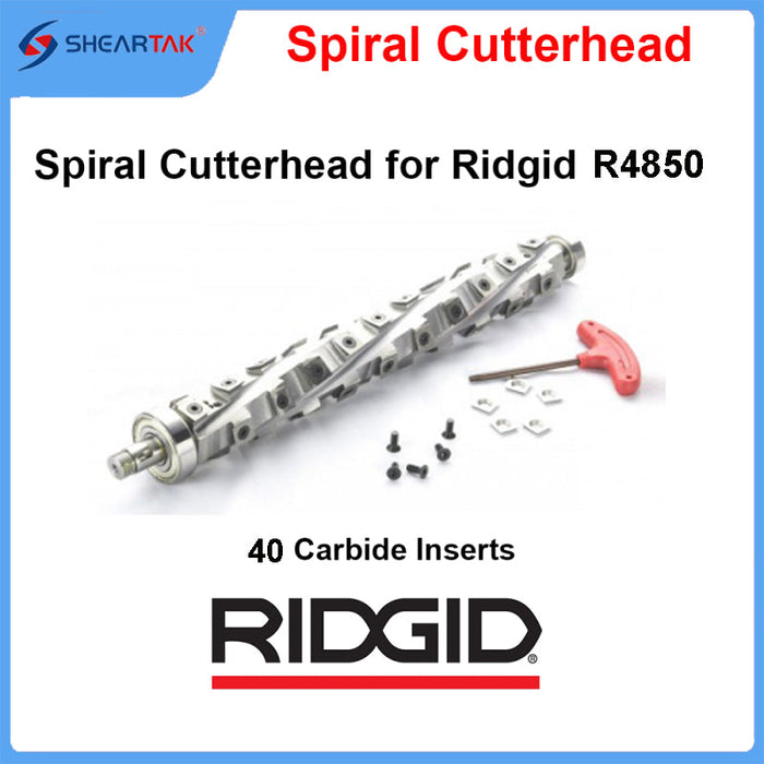 Sheartak Helical Cutter Head for  Ridgid 13 inch Thickness Planer R4850