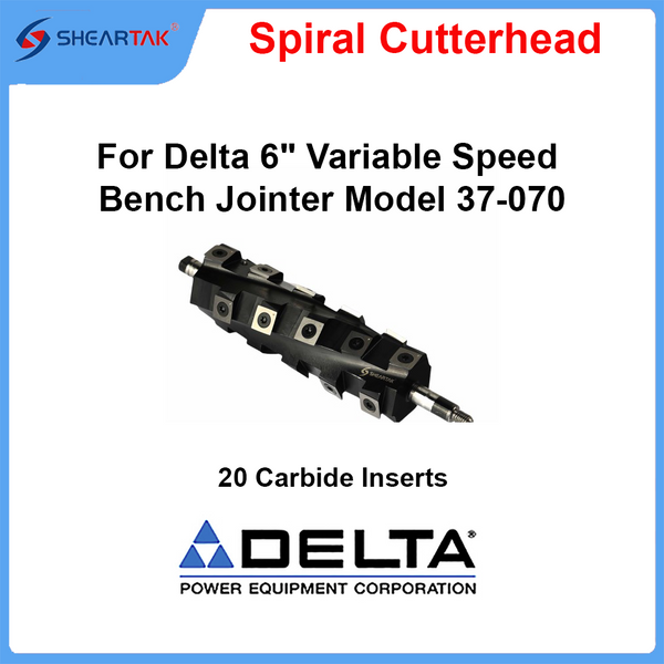 Helical Head for Delta 6" Variable Speed Bench Jointer Model 37-070