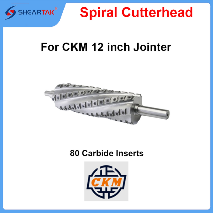 Spiral Cutterhead for CKM 12 inch Jointer