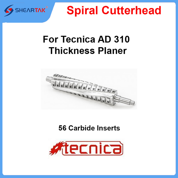 Helical Cutterhead for Tecnica AD 310 Thickness Planer