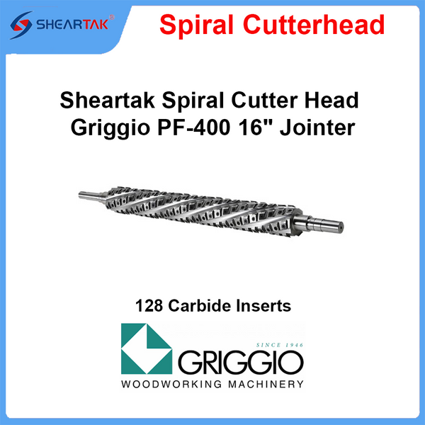 Spiral Cutterhead Griggio PF-400 16"