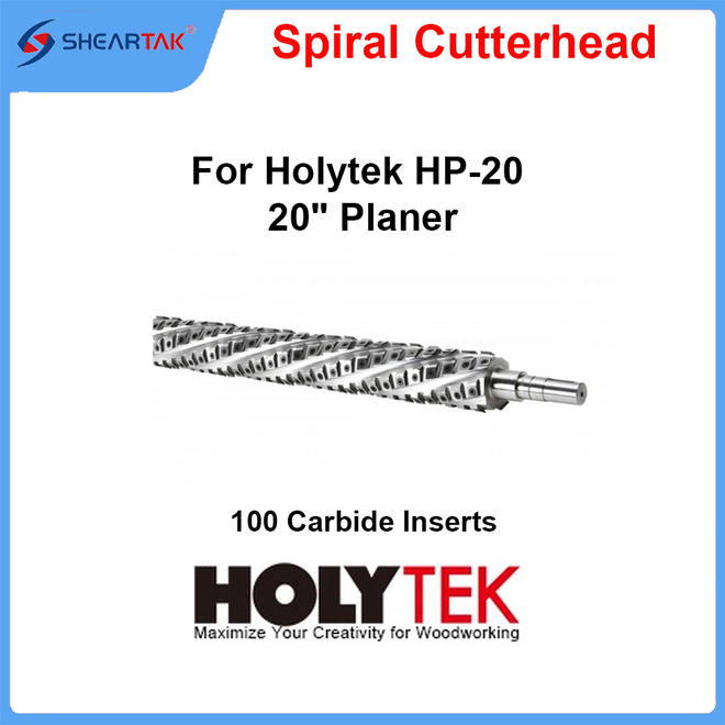 Spiral Cutterhead for Holytek HP-20 20" Planer