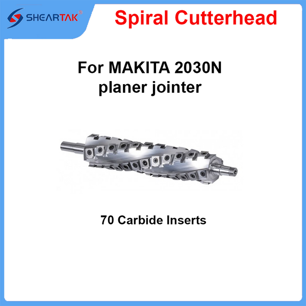 Spiral Cutterhead for MAKITA 2030N planer jointer