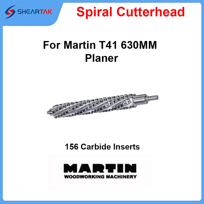 Spiral Cutterhead for Martin T41 630MM Planer