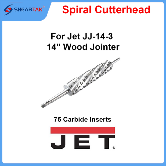Spiral Cutterhead for Jet JJ-14-3 14"
