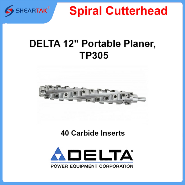 Spiral Cutterhead DELTA 12" Portable Planer, TP305