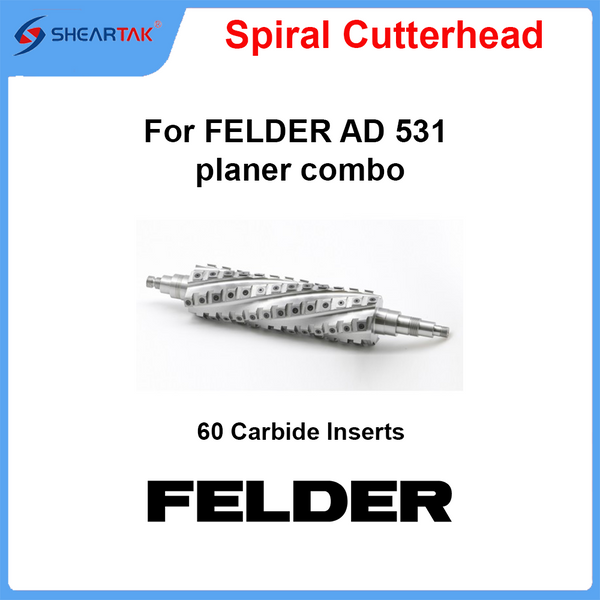 Spiral Cutterhead for FELDER AD 531 planer combo