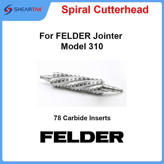 Spiral Cutterhead for FELDER Model 310