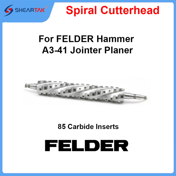 Spiral CutterHead for FELDER  Hammer A3-41 Jointer Planer