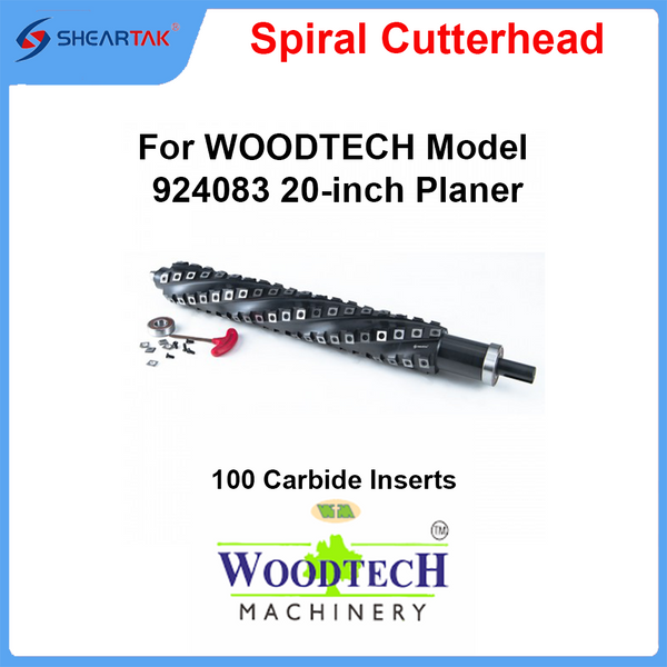 Spiral Cutterhead for WOODTECH Model 924083 20-inch Planer