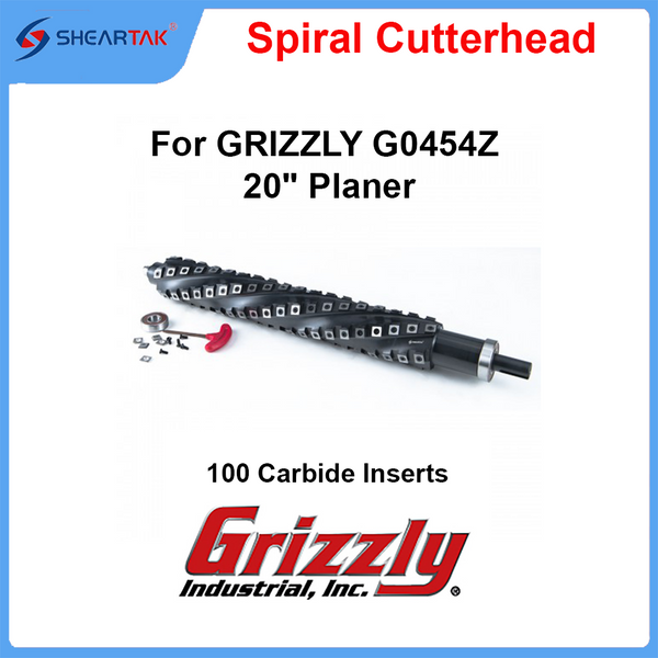 Spiral Cutterhead for GRIZZLY G0454Z 20" Planer