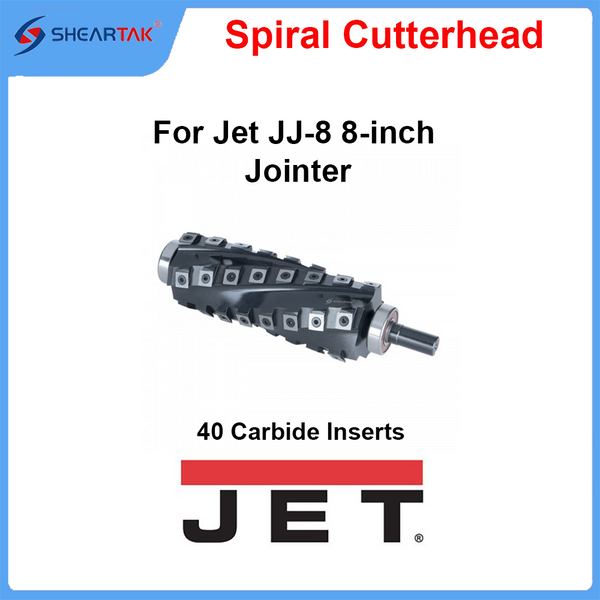 Spiral Cutterhead for Jet JJ-8 8-inch Jointer