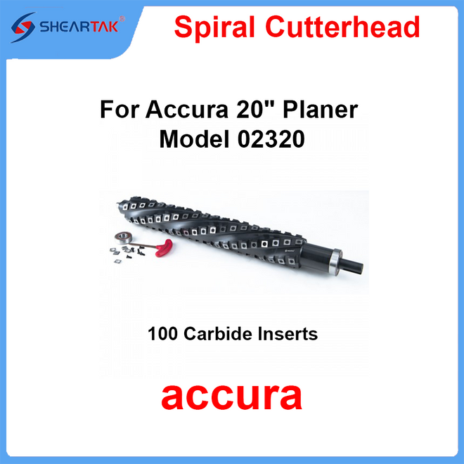 Spiral Cutterhead for Accura 20" Planer Model 02320