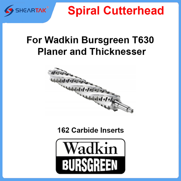 Spiral Cutterhead for Wadkin Bursgreen T630 Planer and Thicknesser