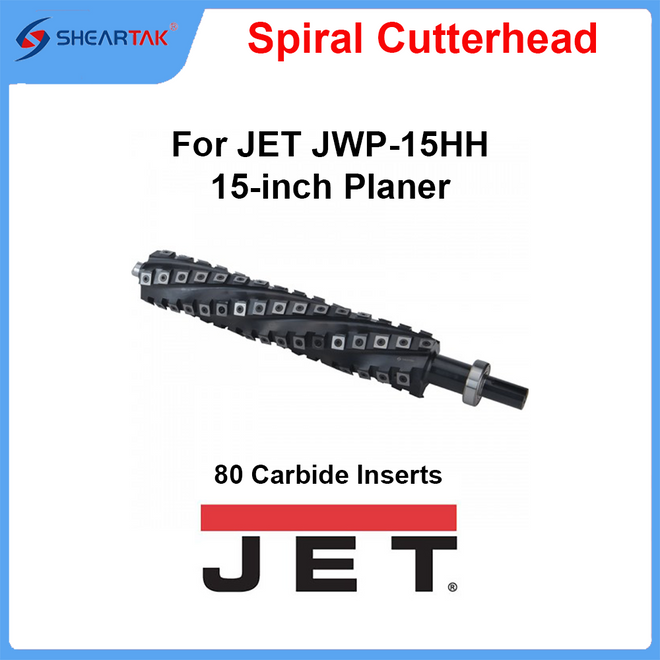 Spiral Cutterhead for JET JWP-15HH 15-inch Planer