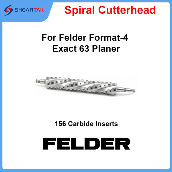 Spiral Cutterhead for Felder Format-4 Exact 63 Planer
