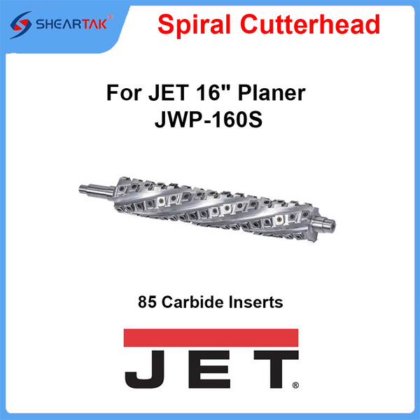 Spiral Cutterhead for JET  16" Planer JWP-160S