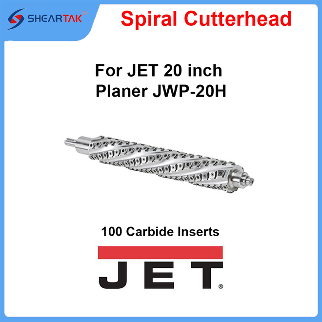 Spiral Cutterhead for JET 20 inch Planer JWP-20H