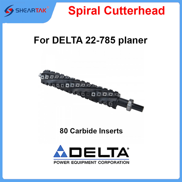 Spiral Cutterhead for DELTA 22-785 planer