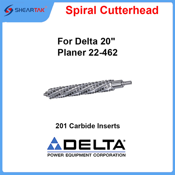 Spiral Cutterhead for Delta 20" Planer 22-462