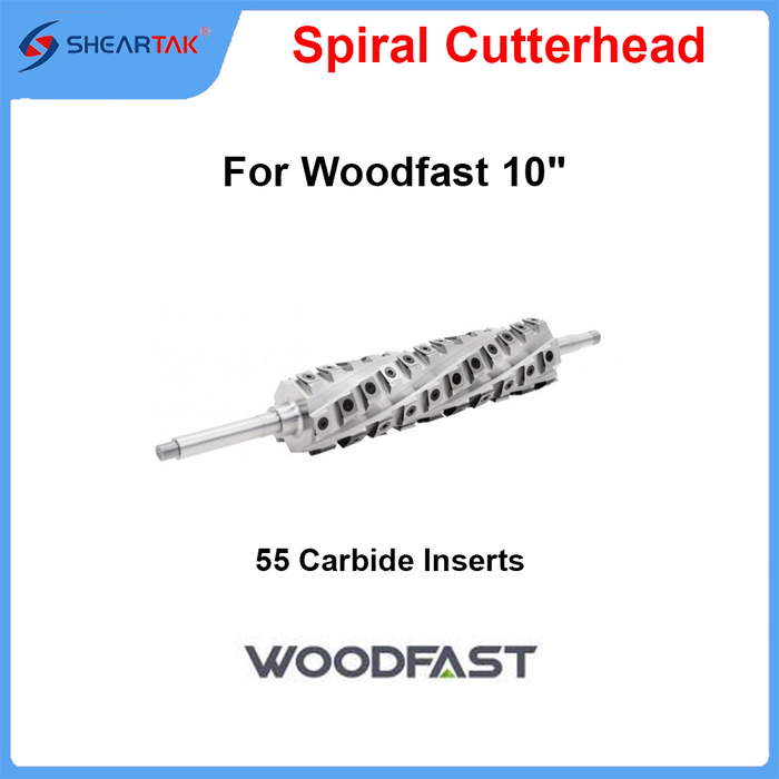 Spiral Cutterhead for Woodfast 10"