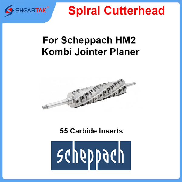 Spiral Cutterhead for Scheppach HMS 260 Dressing and thickness planer