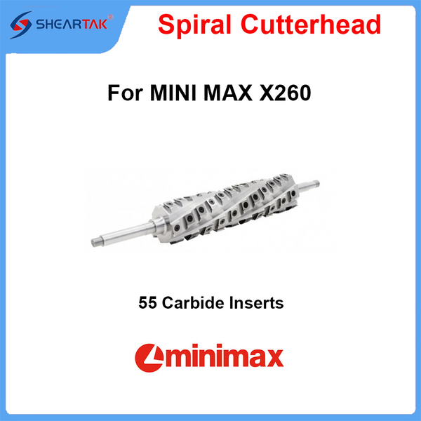 Spiral Cutterhead for MINI MAX X260