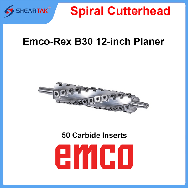 Emco-Rex B30 12-inch Planer Spiral Cutterhead