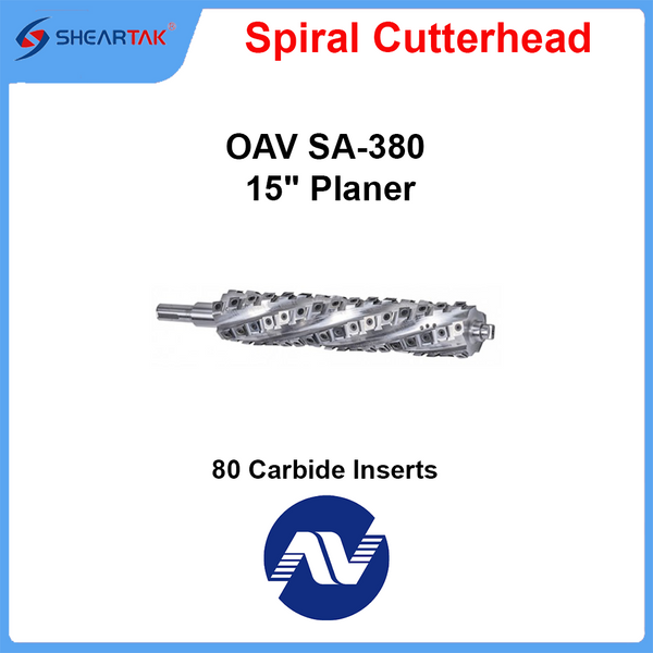 Spiral Cutterhead OAV SA-380 15" Planer