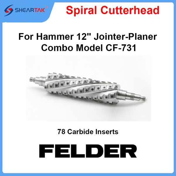 Sheartak for Hammer 12'' Jointer-Planer Combo Model CF-731