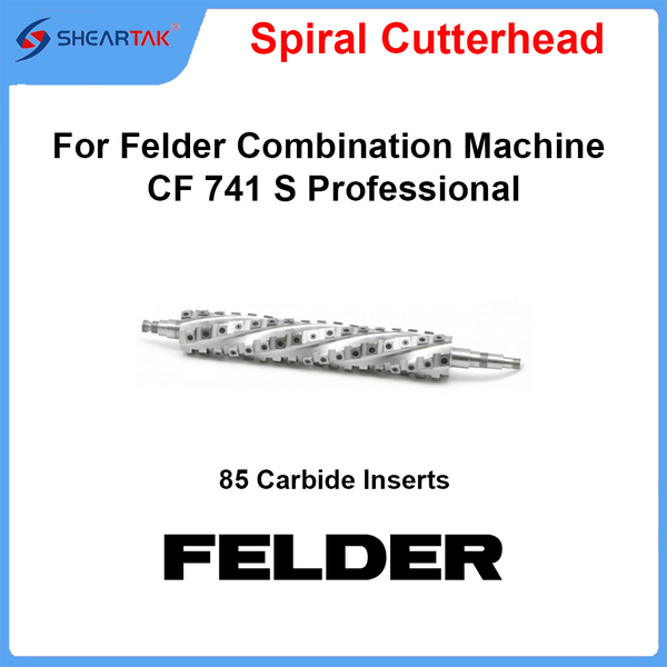 Spiral Cutterhead for Felder Combination Machine CF 741 S Professional