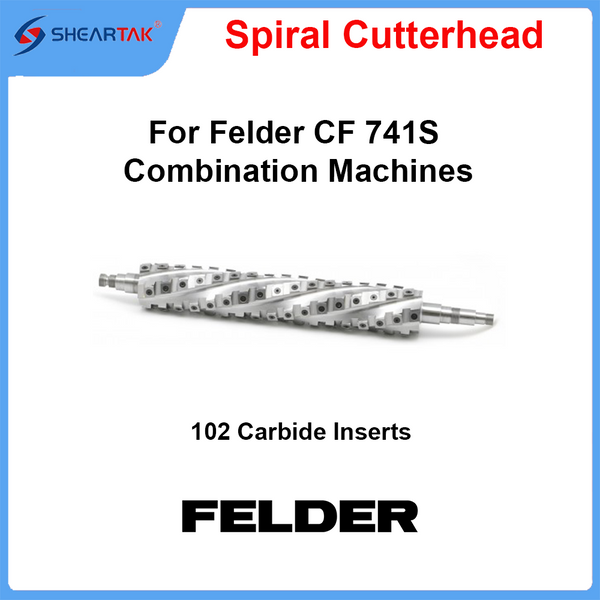 Spiral Cutterhead for Felder CF 741S Combination Machines